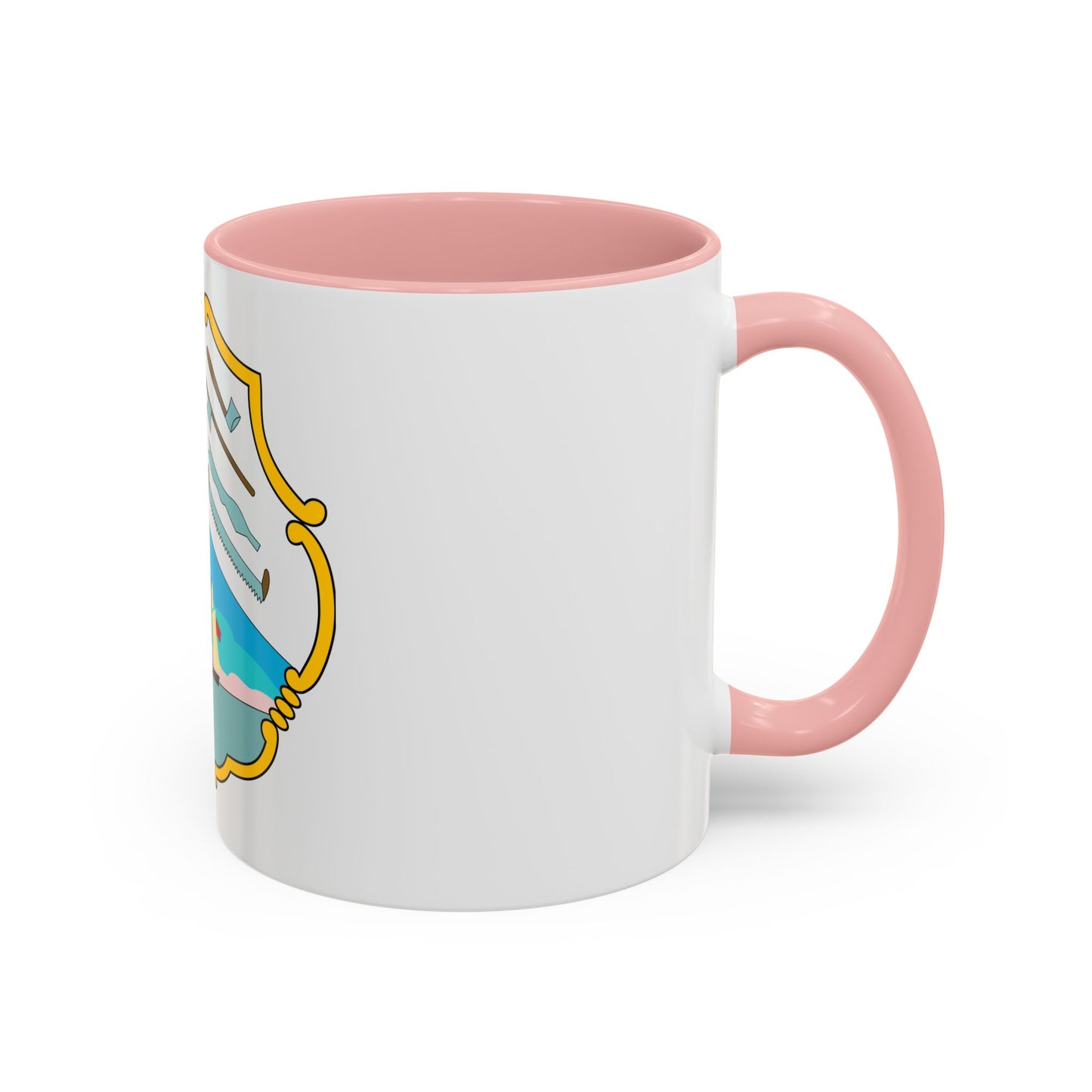 Coat of arms of British Honduras (1819-1907) - Accent Coffee Mug