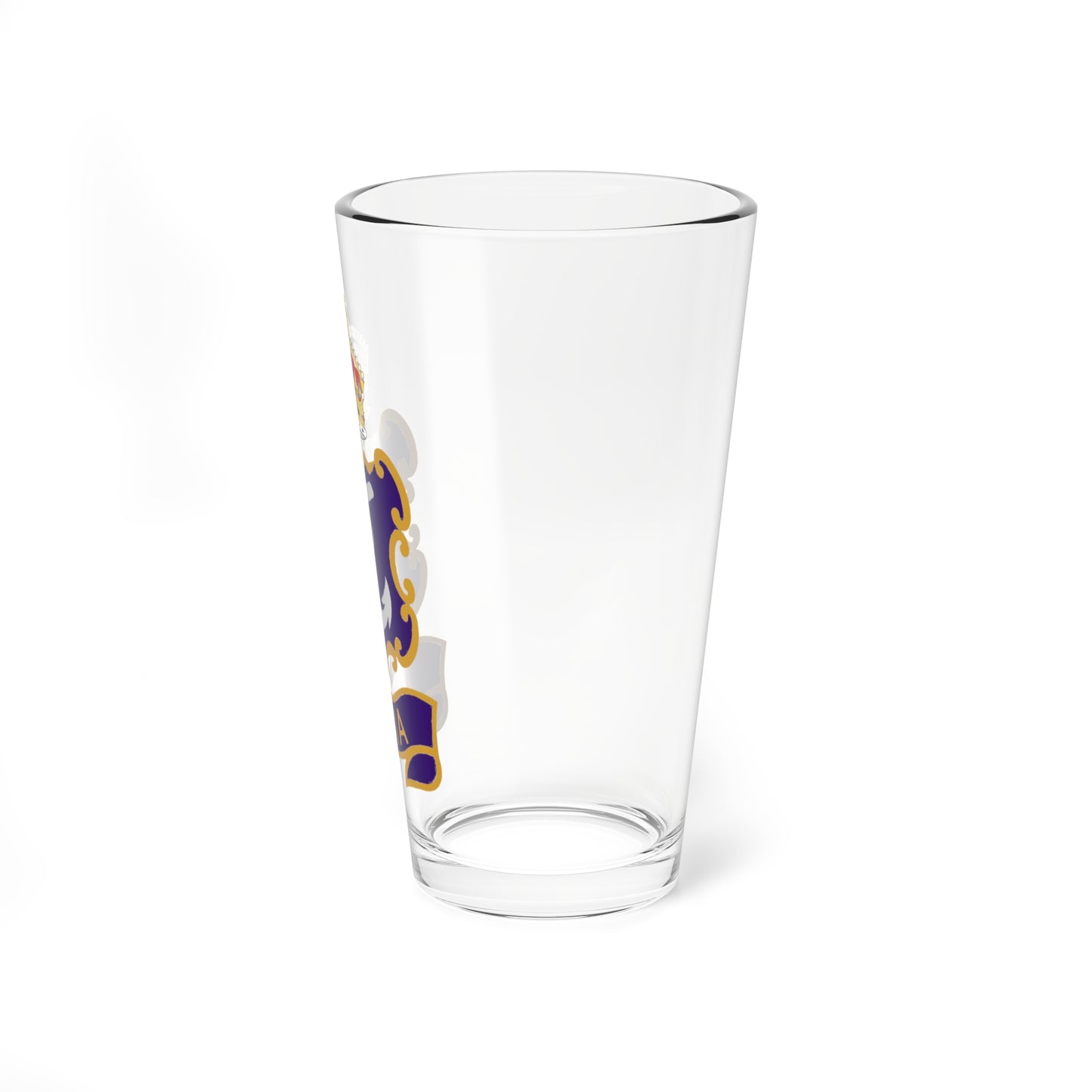 Crest of the Royal Indian Navy 1947 (India) (Coat of Arms) Pint Glass 16oz