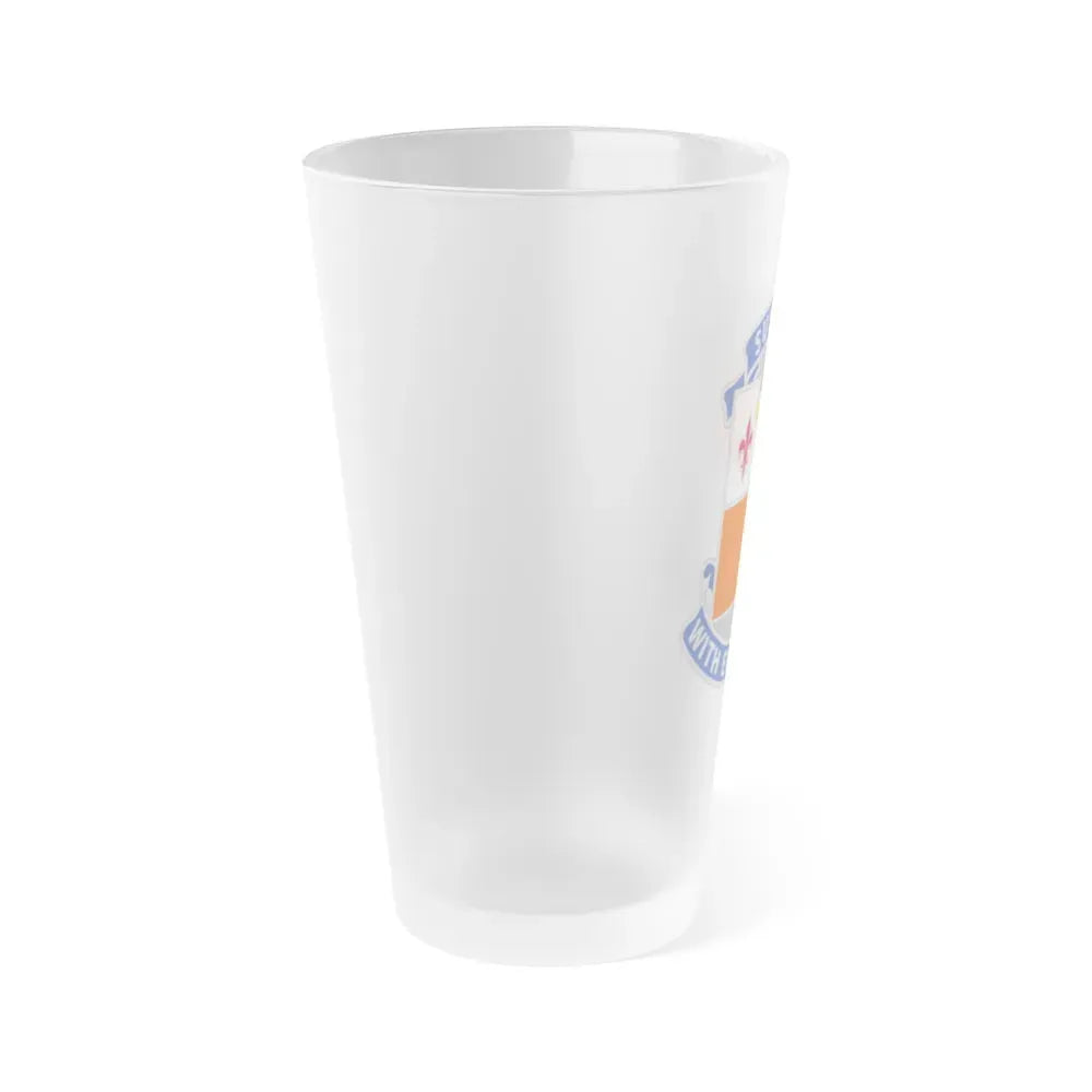 451 Sustainment Command 3 (U.S. Army) Frosted Pint Glass 16oz - Go Mug Yourself