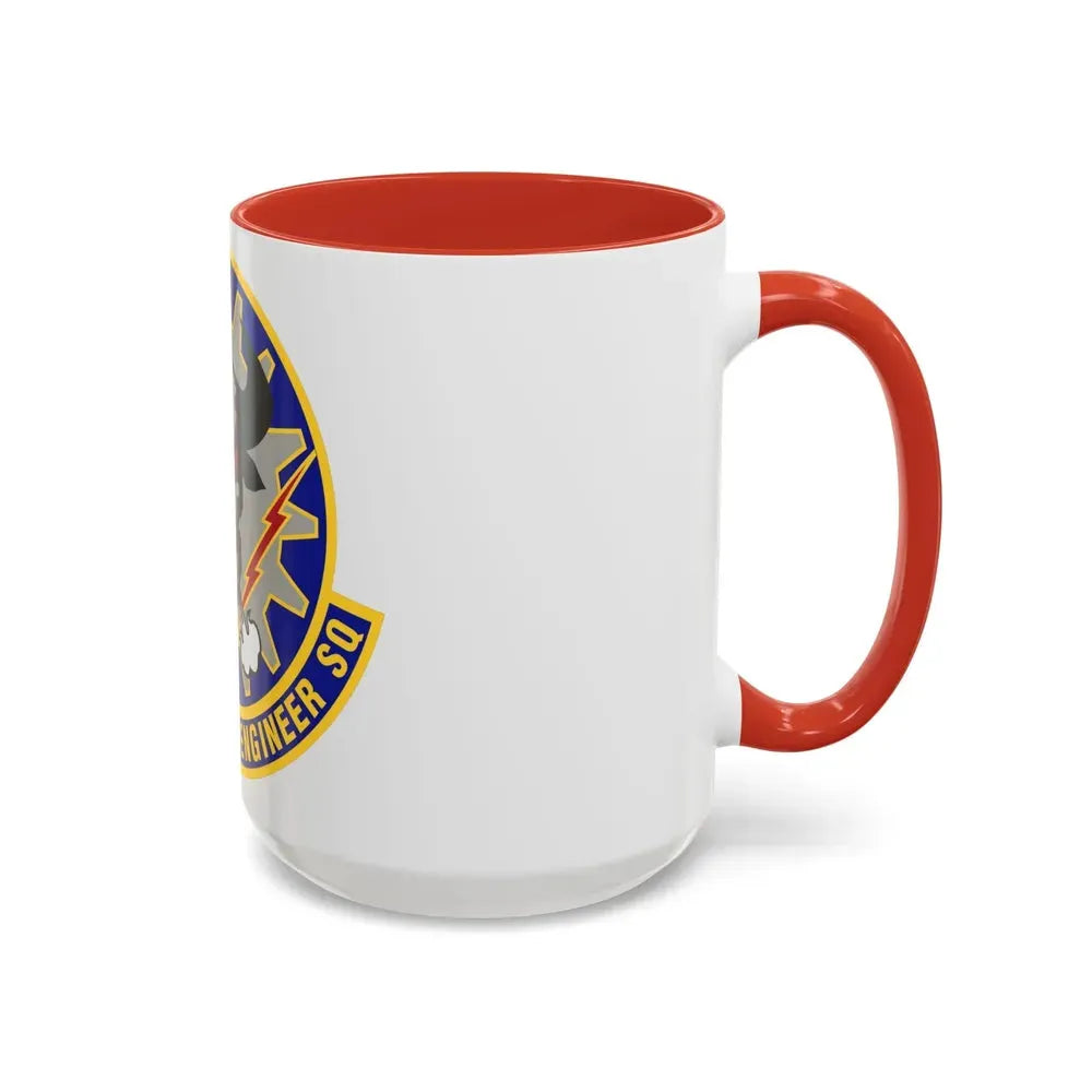 451st Expeditionary Civil Engineer Squadron (U.S. Air Force) Accent Coffee Mug - Go Mug Yourself