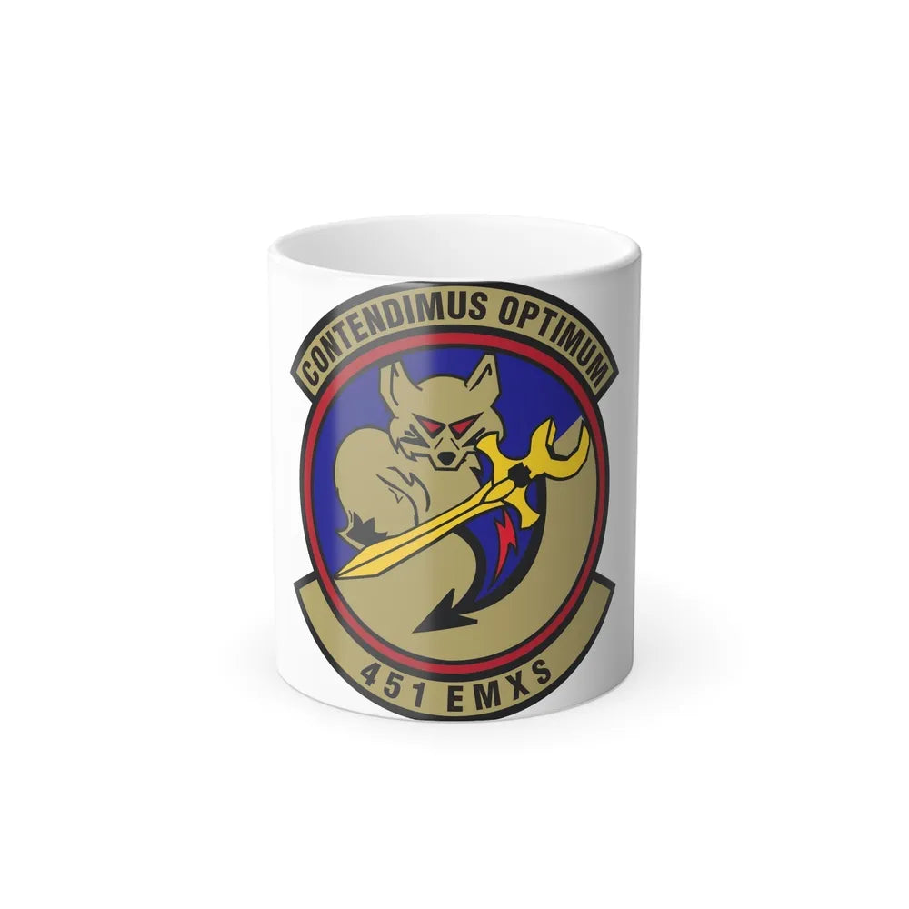 451st Expeditionary Maintenance Squadron (U.S. Air Force) Color Changing Coffee Mug-11oz-Go Mug Yourself