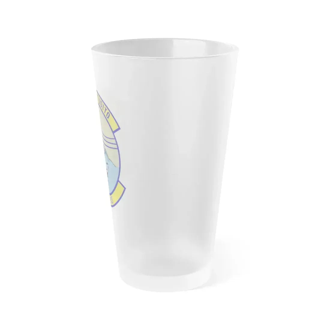 451st Expeditionary Operations Support Squadron (U.S. Air Force) Frosted Pint Glass 16oz - Go Mug Yourself