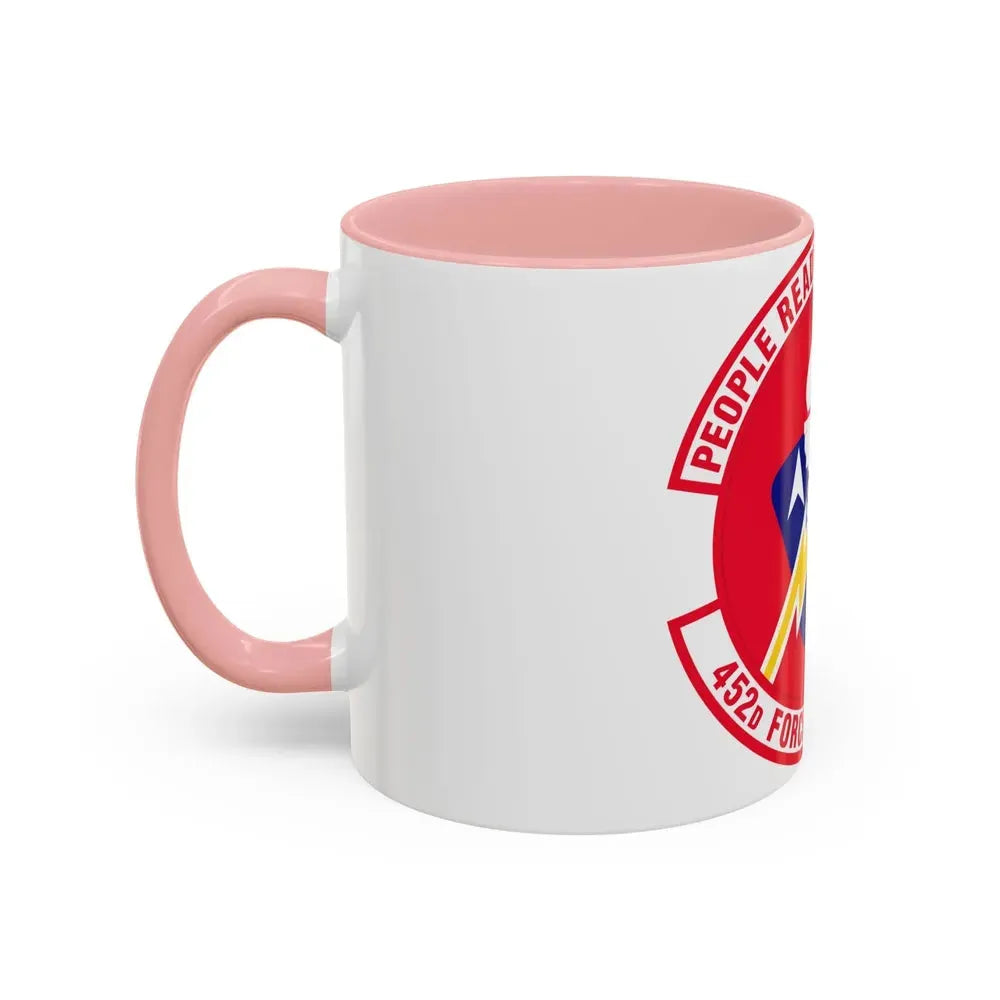 452 Force Support Squadron AFRC (U.S. Air Force) Accent Coffee Mug - Go Mug Yourself
