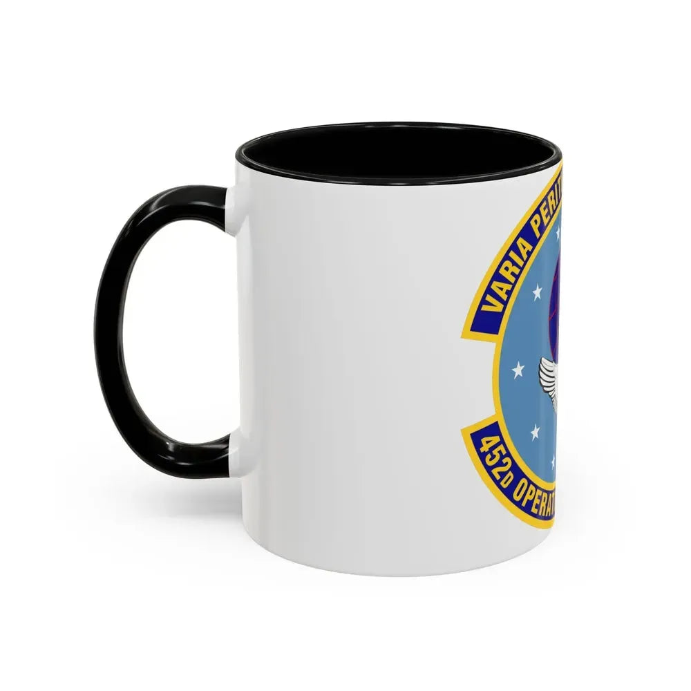 452d Operations Support Squadron (U.S. Air Force) Accent Coffee Mug - Go Mug Yourself