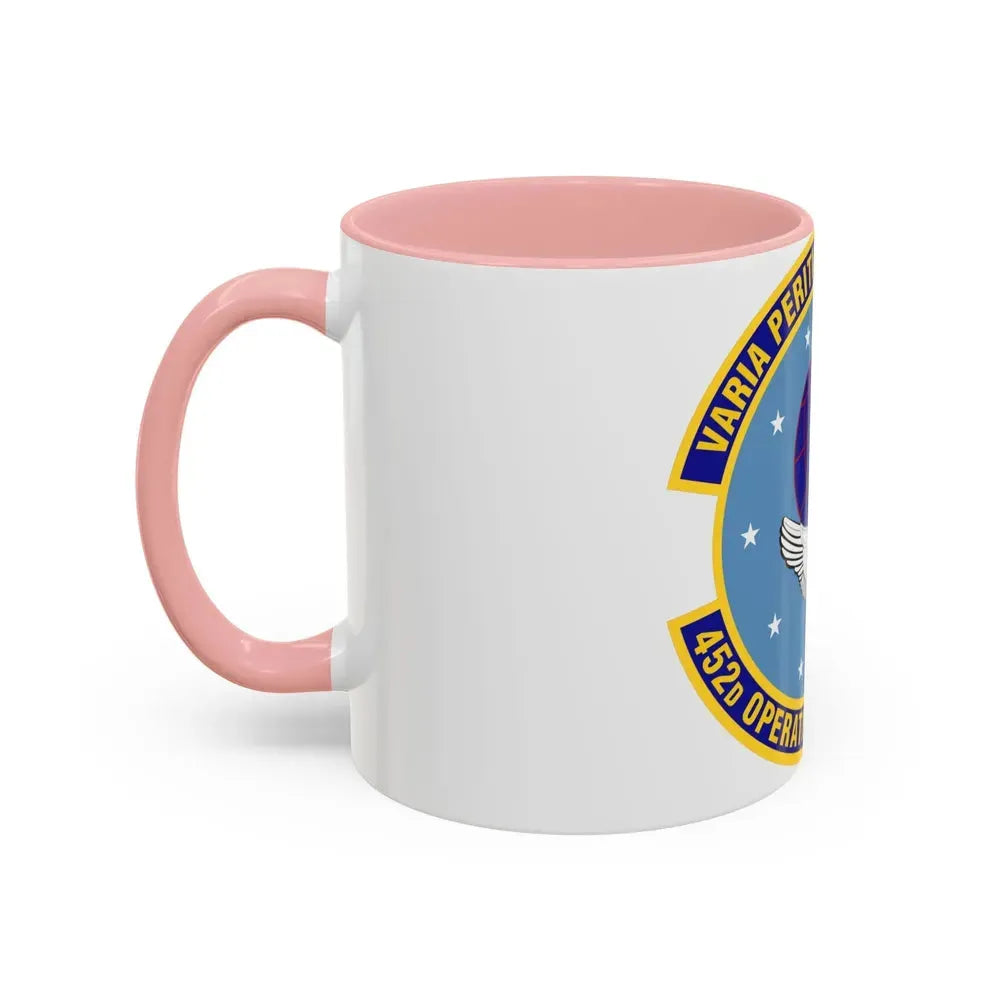 452d Operations Support Squadron (U.S. Air Force) Accent Coffee Mug - Go Mug Yourself