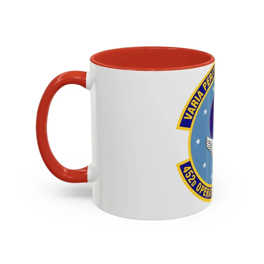 452d Operations Support Squadron (U.S. Air Force) Accent Coffee Mug - Go Mug Yourself