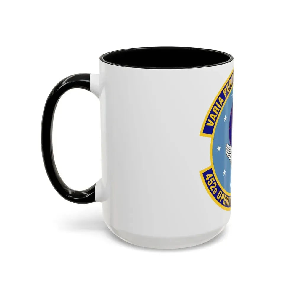 452d Operations Support Squadron (U.S. Air Force) Accent Coffee Mug - Go Mug Yourself