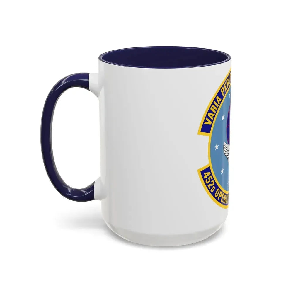 452d Operations Support Squadron (U.S. Air Force) Accent Coffee Mug - Go Mug Yourself