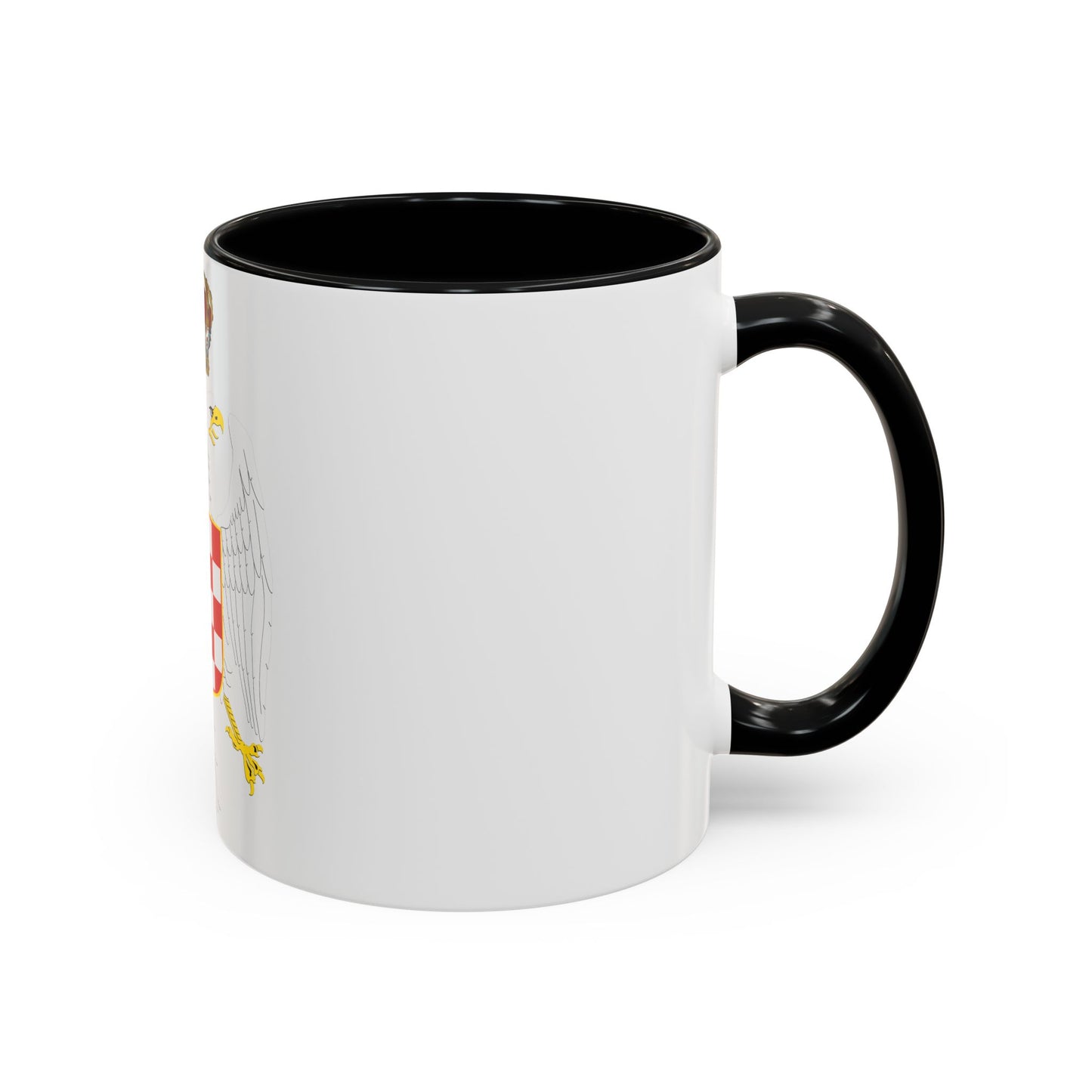 Greater coat of arms of the Banate of Croatia - Accent Coffee Mug