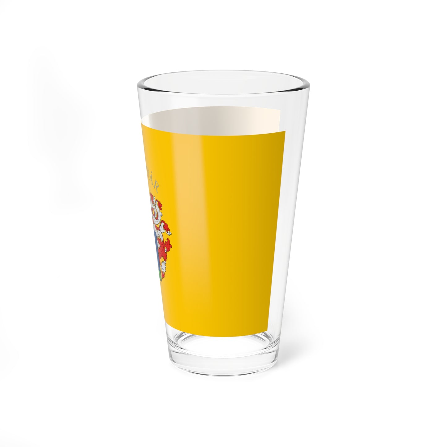Flag of Kaposvar variant (Hungary) Pint Glass 16oz