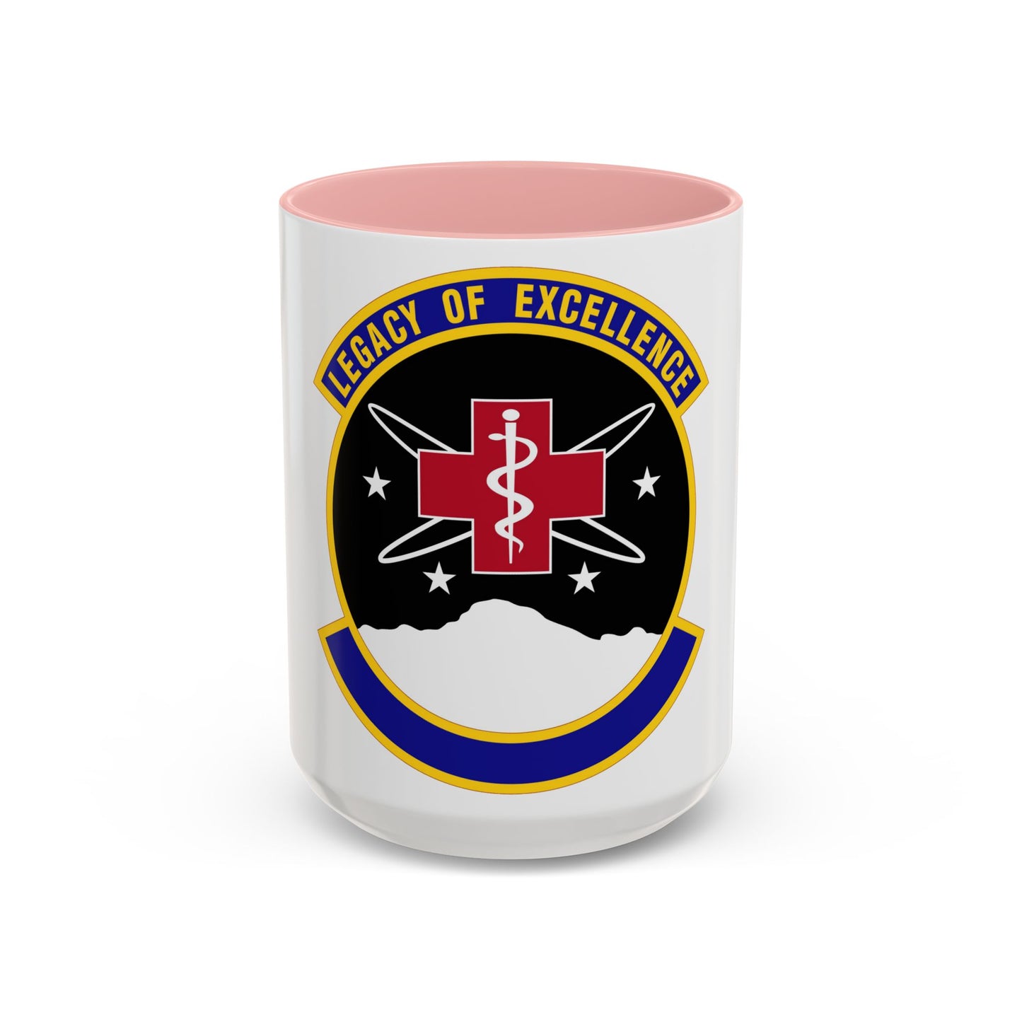 21 Healthcare Operations Squadron USSF (U.S. Air Force) Accent Coffee Mug