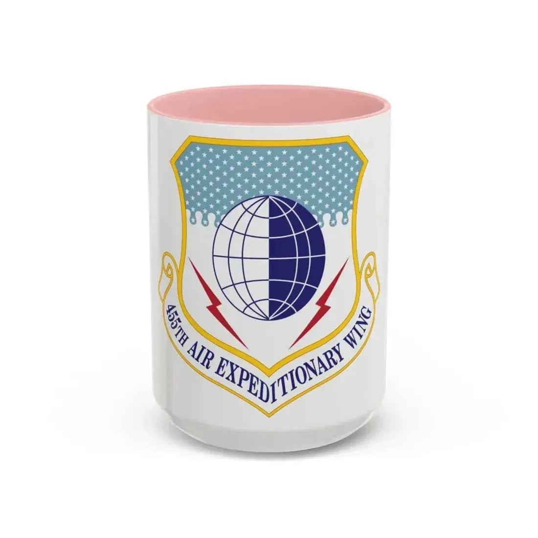 455th Air Expeditionary Wing (U.S. Air Force) Accent Coffee Mug - Go Mug Yourself