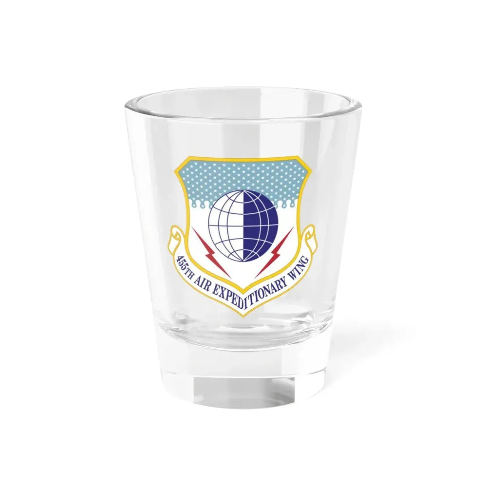 455th Air Expeditionary Wing (U.S. Air Force) Shot Glass 1.5oz 1.5oz - Go Mug Yourself