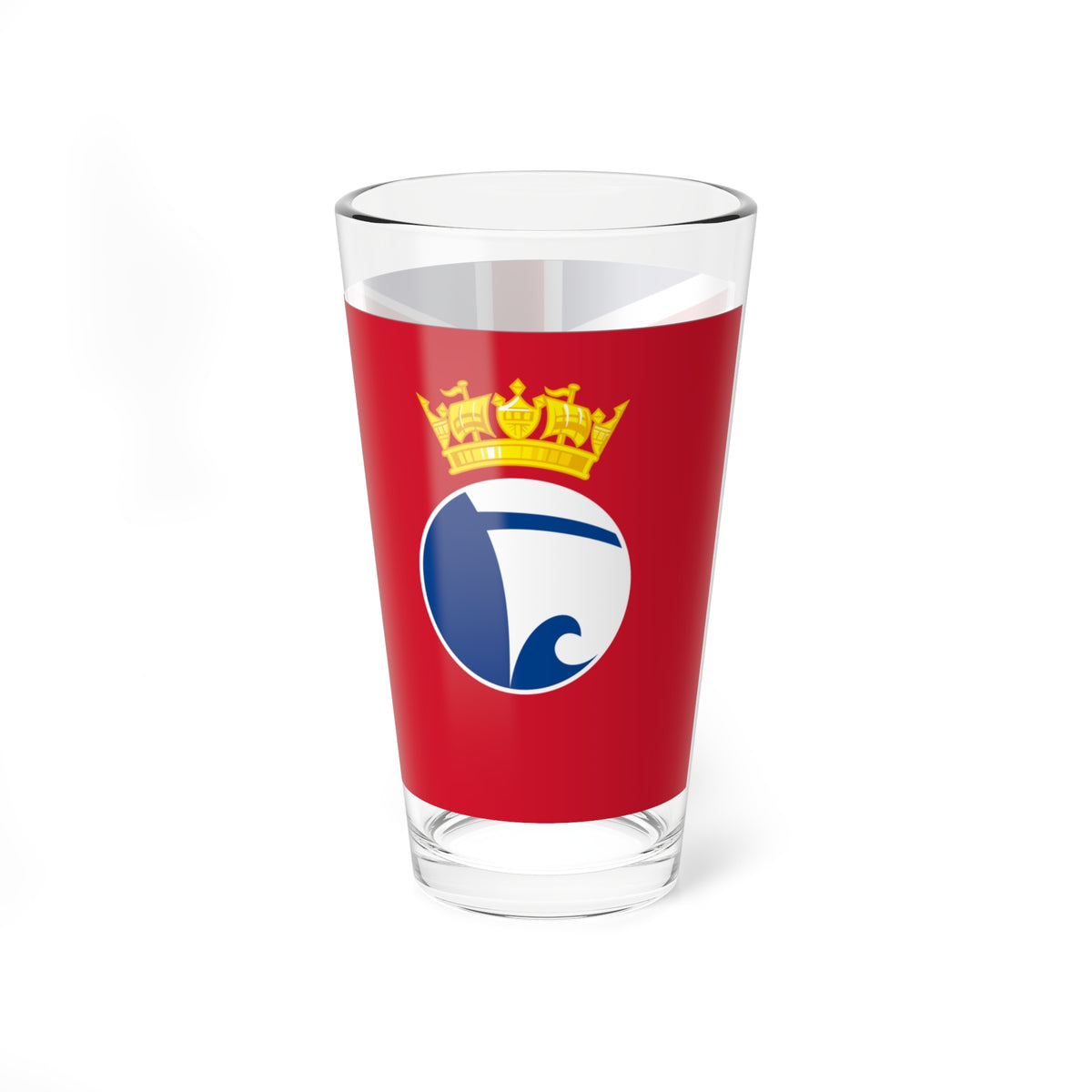 UK NHS Fleet Ensign (United Kingdom) Pint Glass 16oz