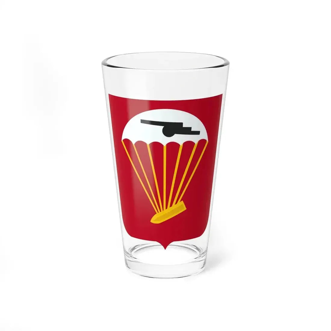 456th Airborne Field Artillery Battalion v2 (U.S. Army) Pint Glass 16oz 16oz - Go Mug Yourself