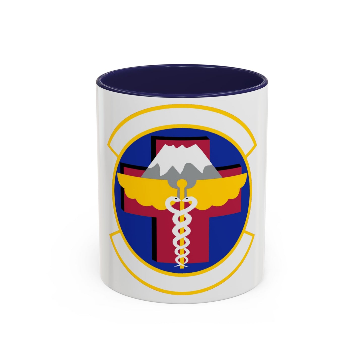 374 Healthcare Operations Squadron (U.S. Air Force) Accent Coffee Mug