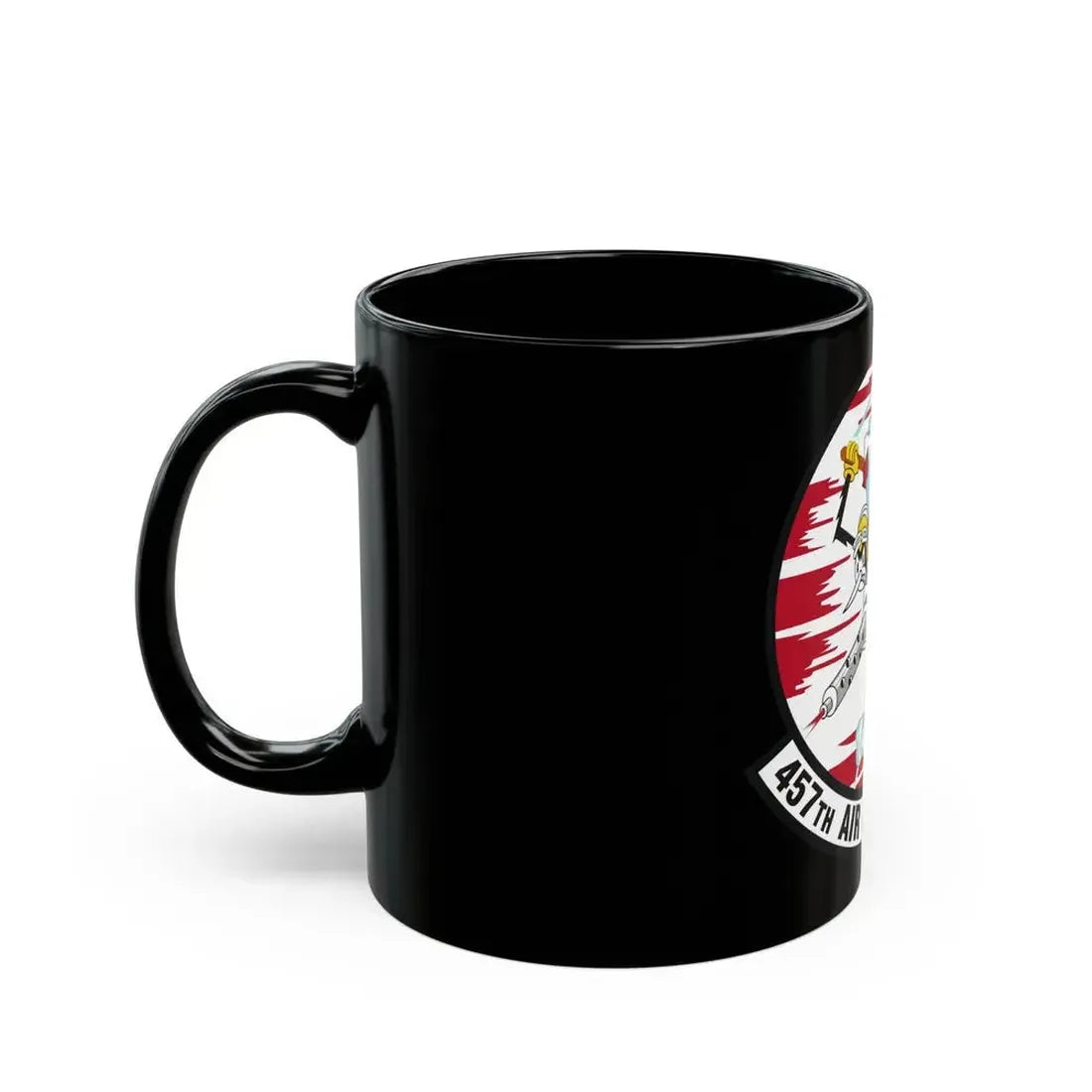 457th Air Refueling Squadron (U.S. Air Force) Black Coffee Mug - Go Mug Yourself