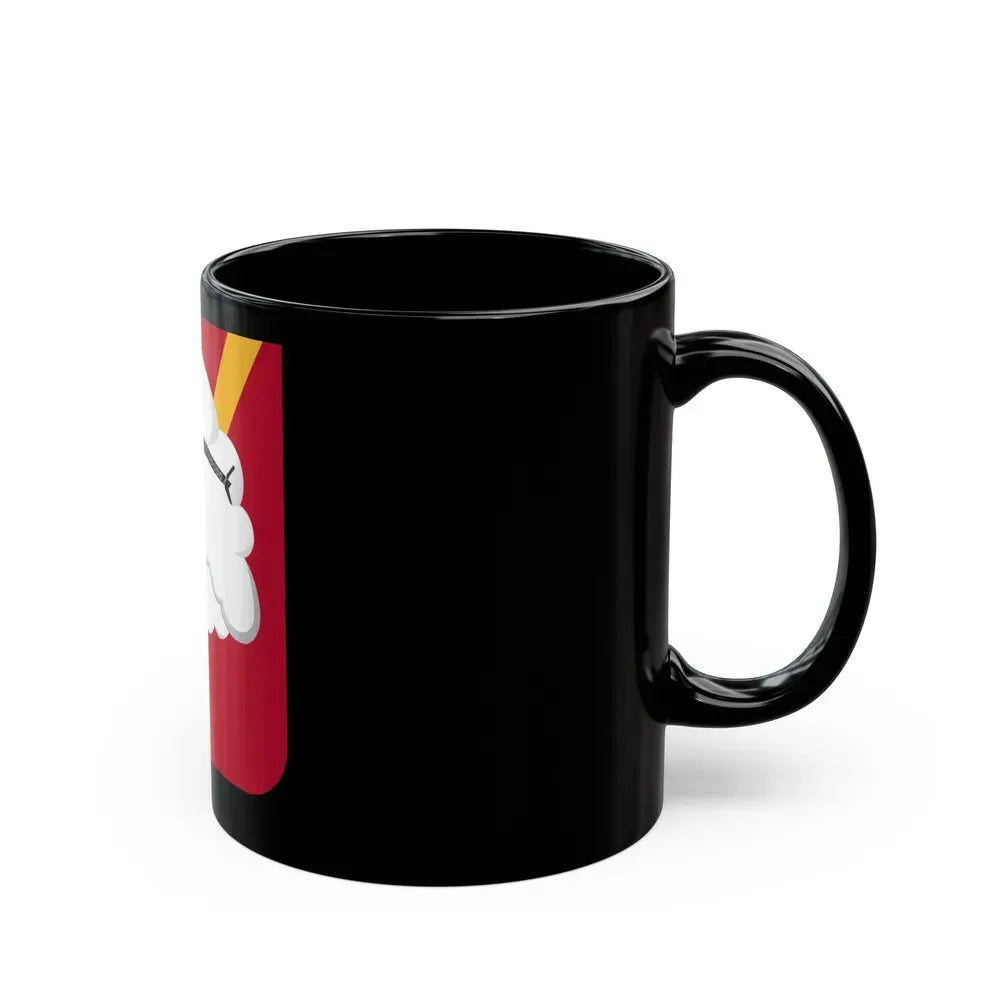 457th Airborne Field Artillery Battalion v2 (U.S. Army) Black Coffee Mug - Go Mug Yourself