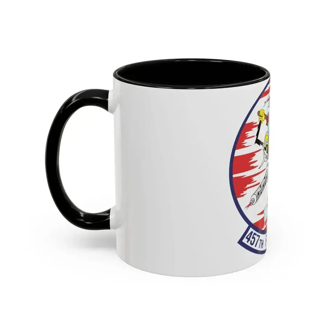 457th Fighter Squadron (U.S. Air Force) Accent Coffee Mug - Go Mug Yourself