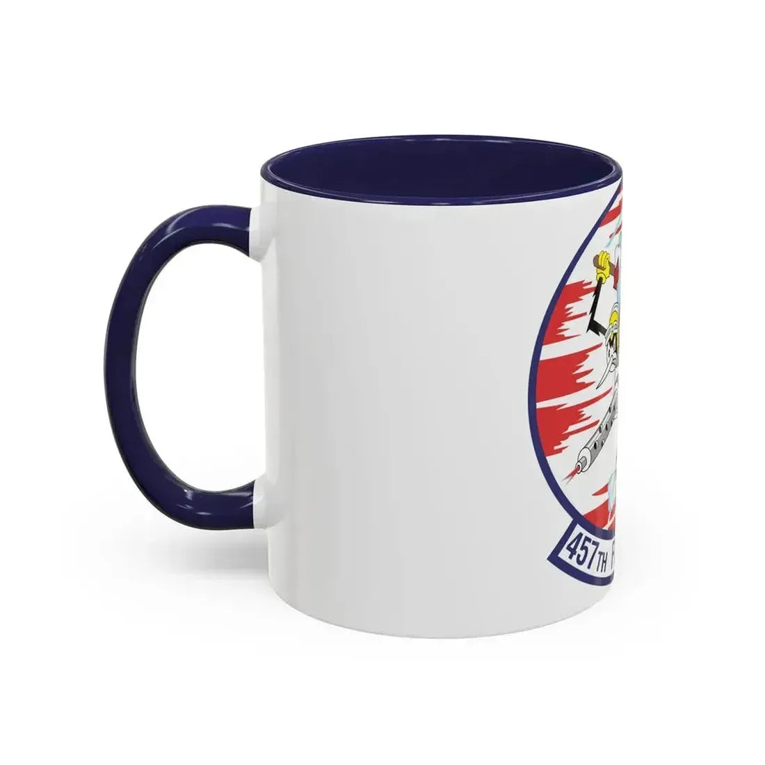 457th Fighter Squadron (U.S. Air Force) Accent Coffee Mug - Go Mug Yourself