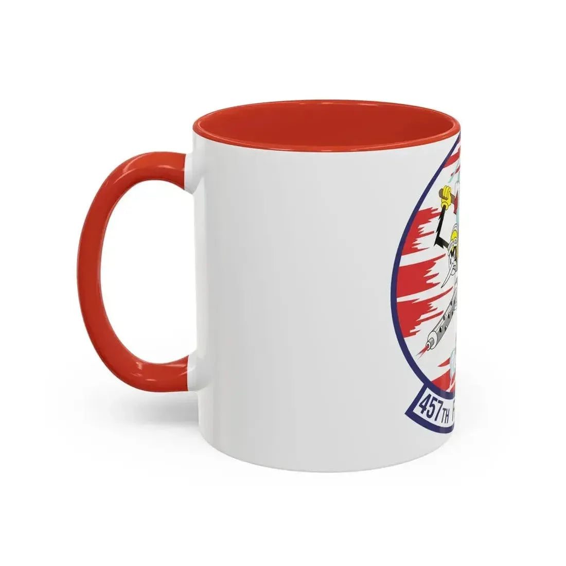457th Fighter Squadron (U.S. Air Force) Accent Coffee Mug - Go Mug Yourself