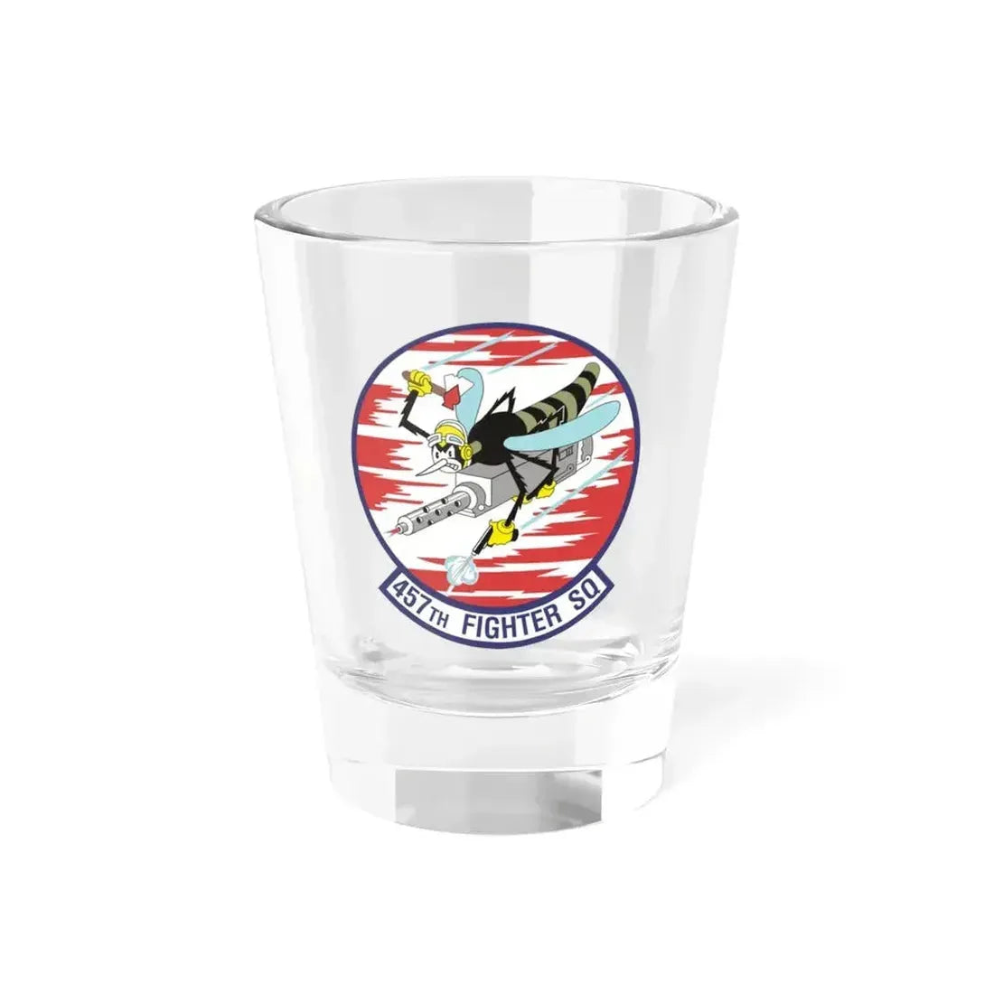 457th Fighter Squadron (U.S. Air Force) Shot Glass 1.5oz 1.5oz - Go Mug Yourself