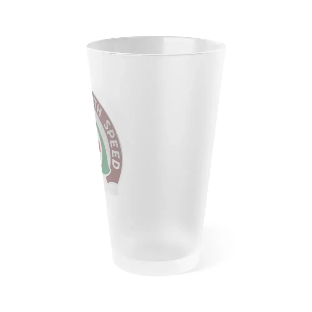 458 Surgical Hospital (U.S. Army) Frosted Pint Glass 16oz - Go Mug Yourself