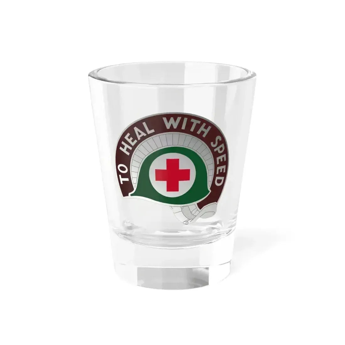 458 Surgical Hospital (U.S. Army) Shot Glass 1.5oz 1.5oz - Go Mug Yourself
