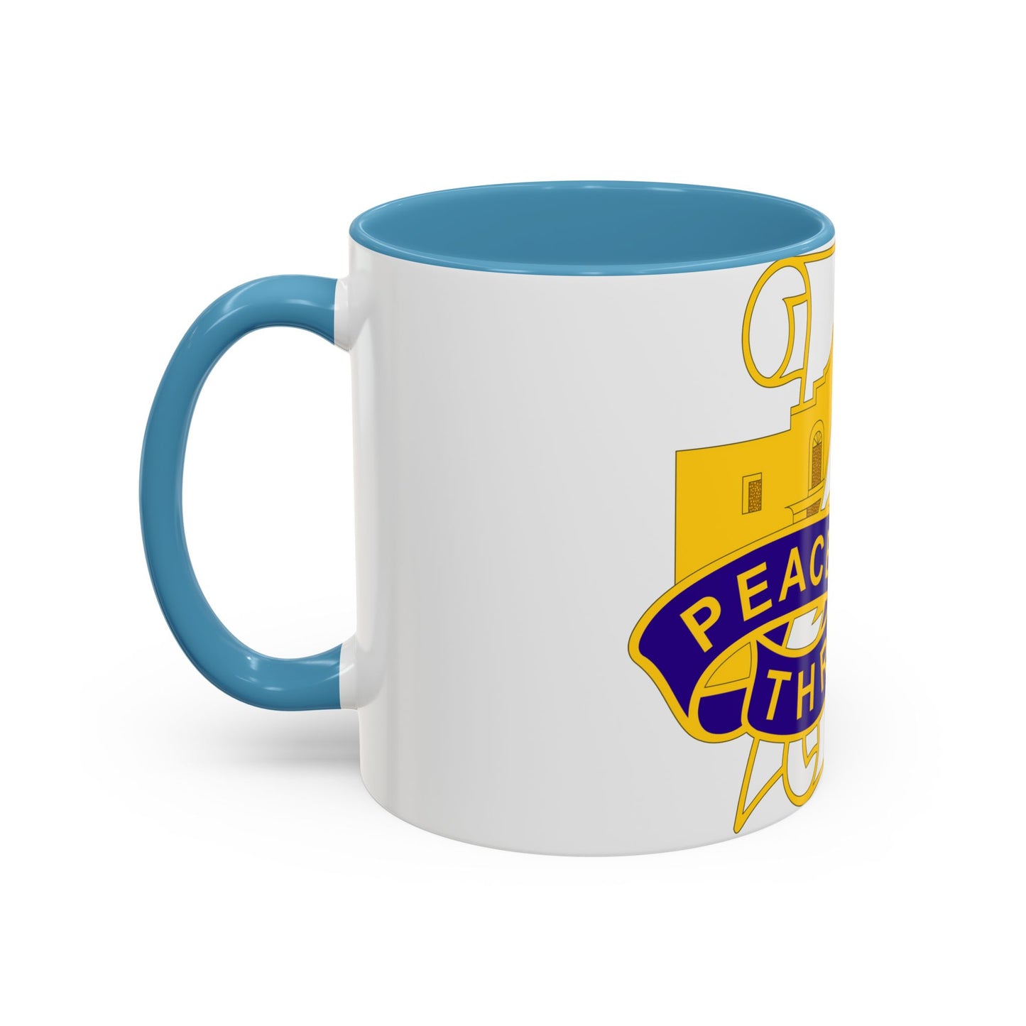 321 Civil Affairs Brigade 2 (U.S. Army) Accent Coffee Mug