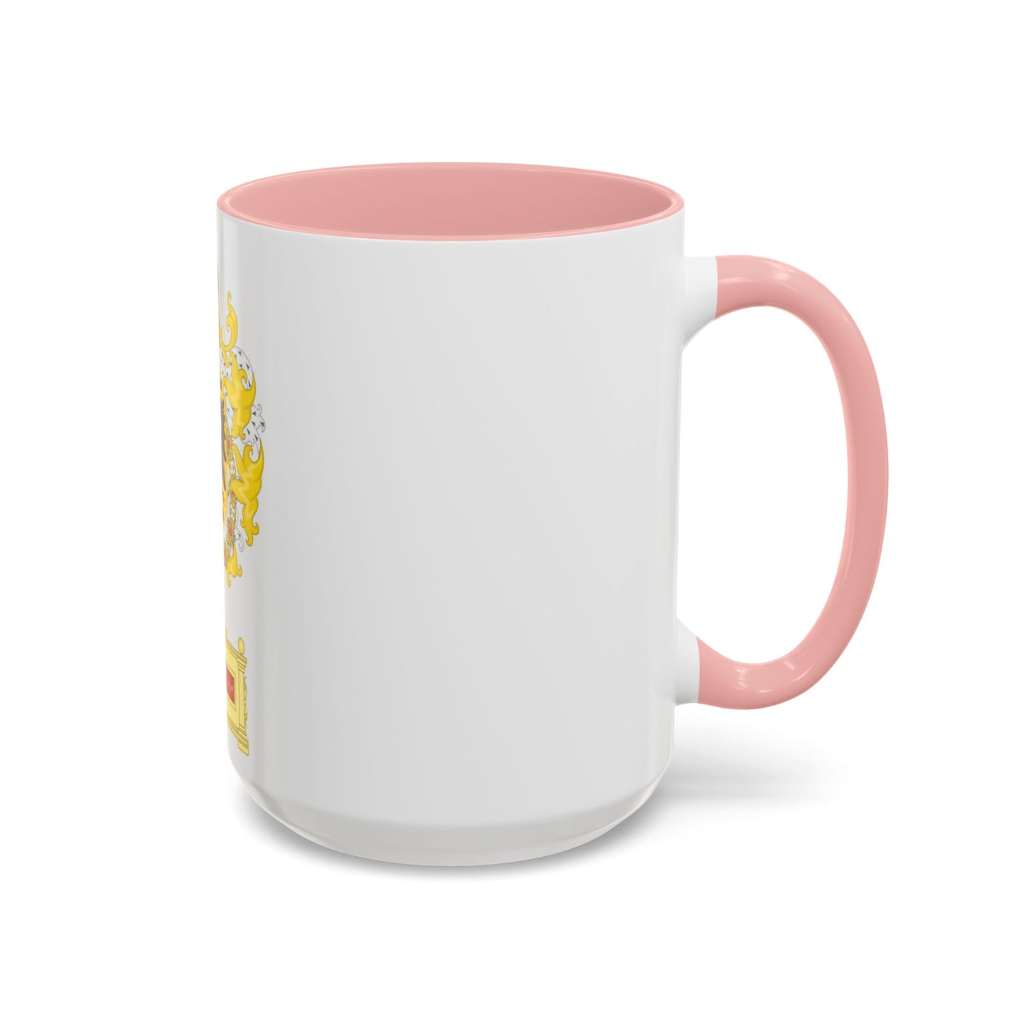 Ornamented Coat of Arms of Maximilian I, Holy Roman Emperor - Accent Coffee Mug