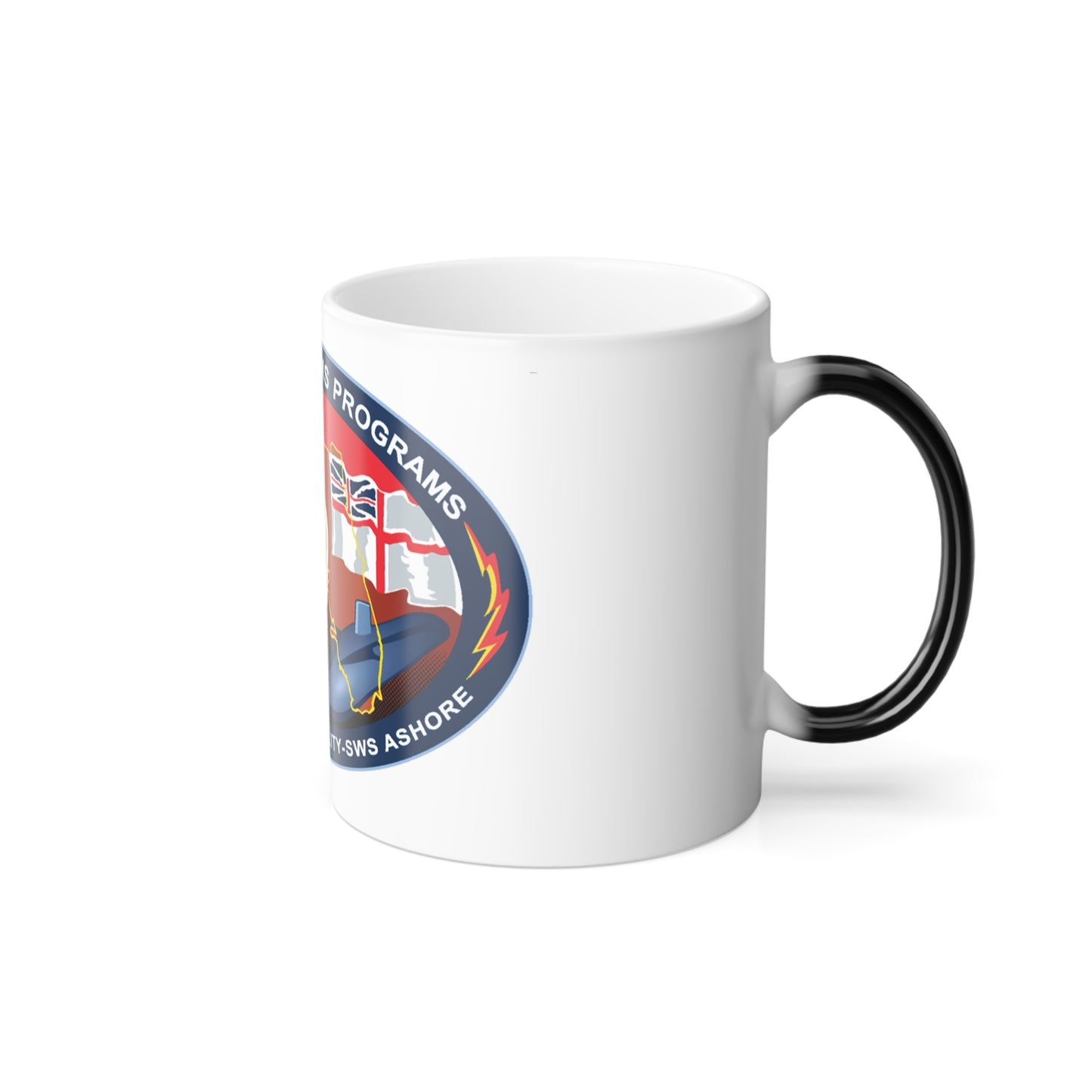 SSP ITFAC SWS Ashore (U.S. Navy) Color Changing Mug 11oz