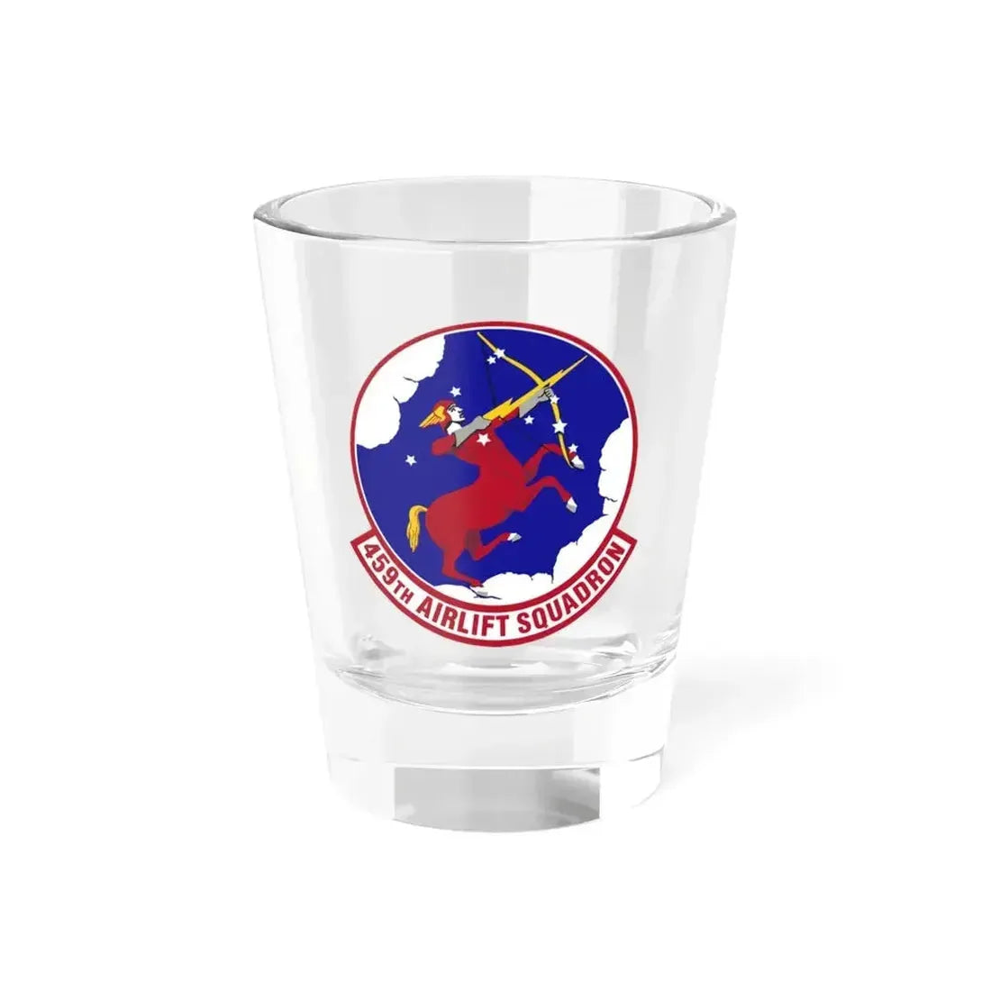 459th Airlift Squadron (U.S. Air Force) Shot Glass 1.5oz 1.5oz - Go Mug Yourself