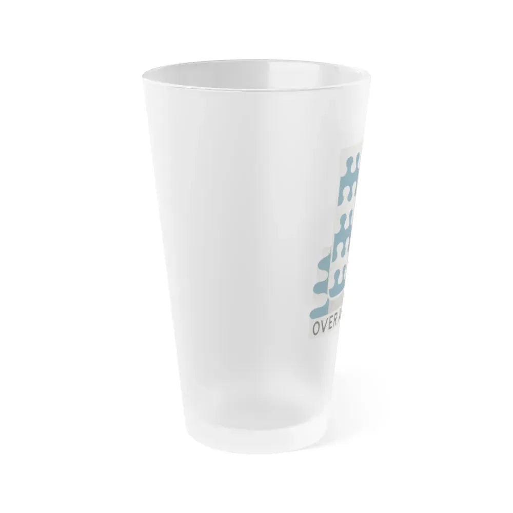 46 Aviation Battalion (U.S. Army) Frosted Pint Glass 16oz - Go Mug Yourself