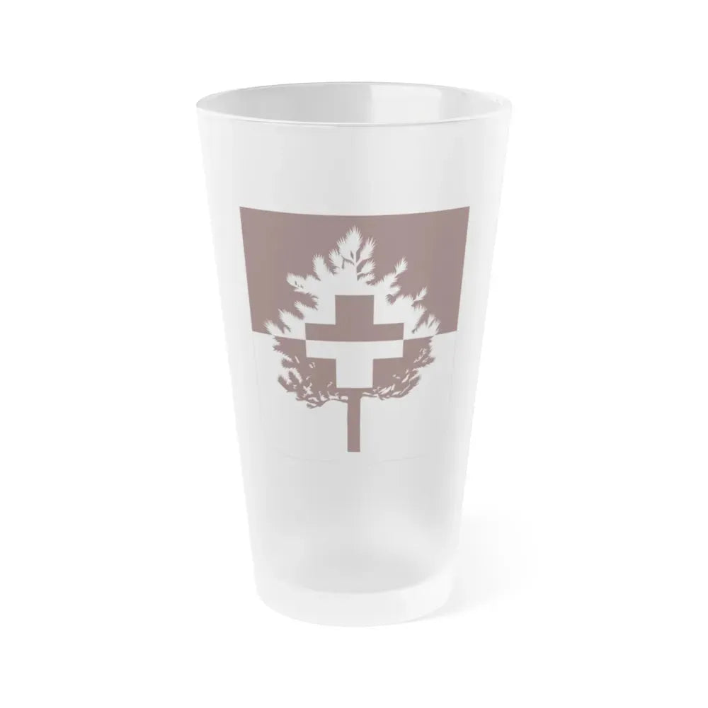 46 Medical Battalion 2 (U.S. Army) Frosted Pint Glass 16oz Default Title - Go Mug Yourself