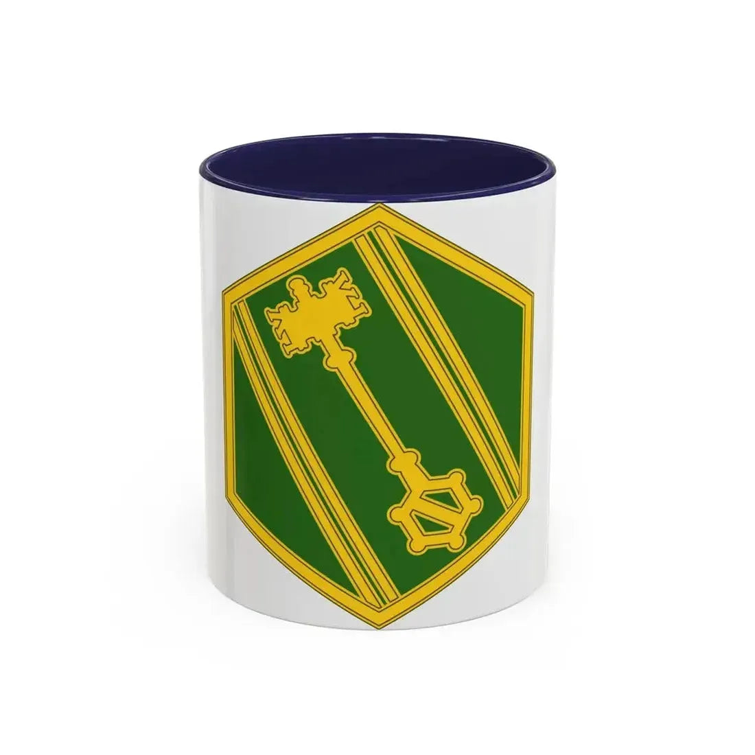 46 Military Police Command (U.S. Army) Accent Coffee Mug 11oz Navy - Go Mug Yourself