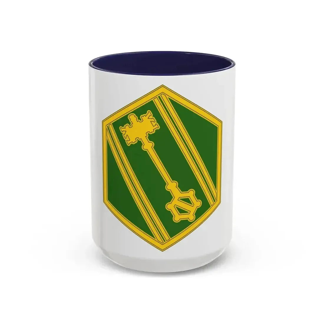46 Military Police Command (U.S. Army) Accent Coffee Mug 15oz Navy - Go Mug Yourself