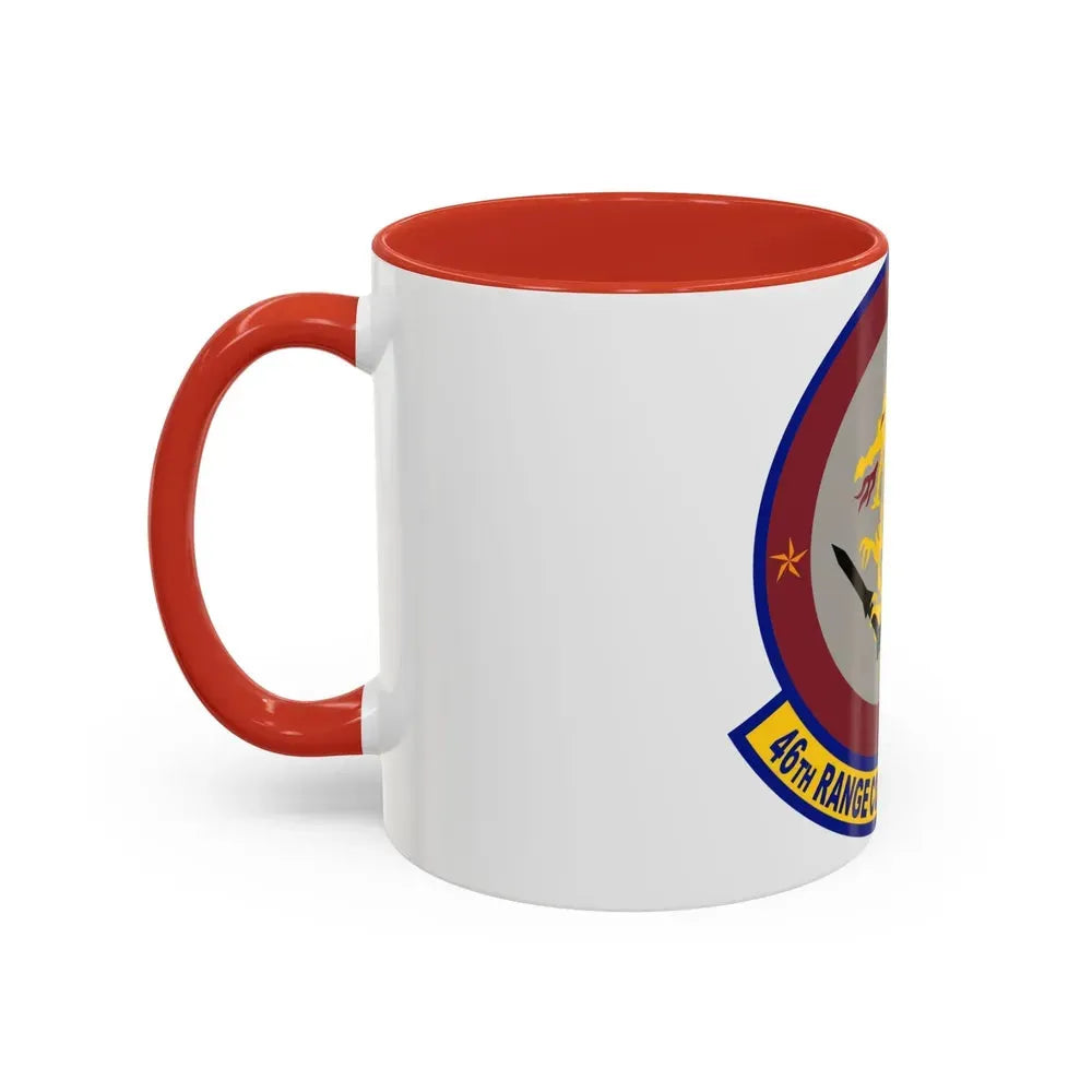46 Range Control Squadron AFMC (U.S. Air Force) Accent Coffee Mug - Go Mug Yourself
