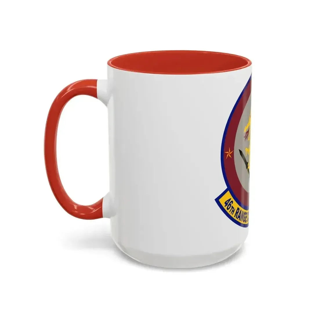 46 Range Control Squadron AFMC (U.S. Air Force) Accent Coffee Mug - Go Mug Yourself