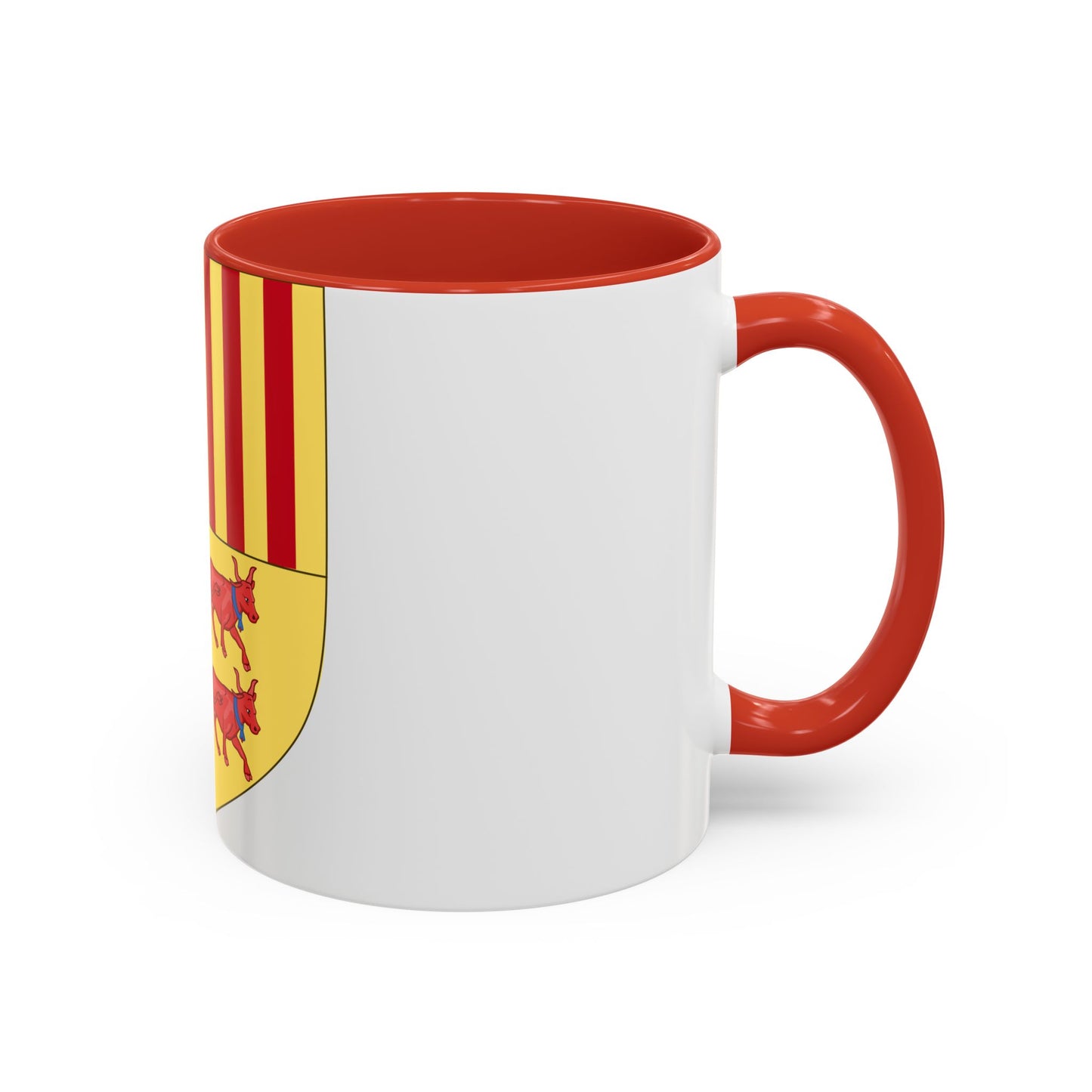Coat of arms of Andorra (Before 16th Century) - Accent Coffee Mug