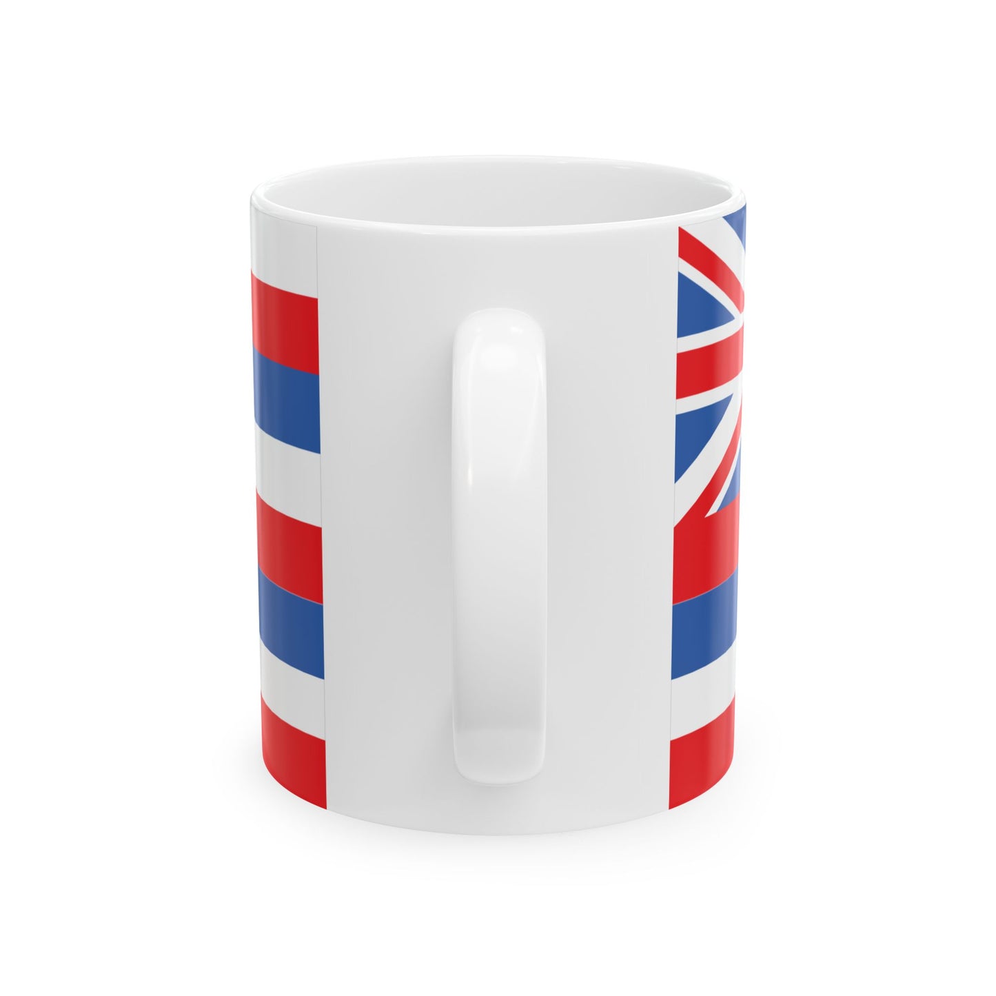 Hawaiian Flag Official (United States) White Coffee Mug