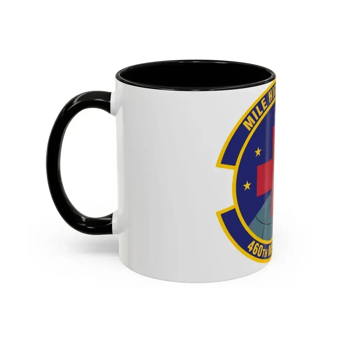 460th Medical Squadron (U.S. Air Force) Accent Coffee Mug - Go Mug Yourself