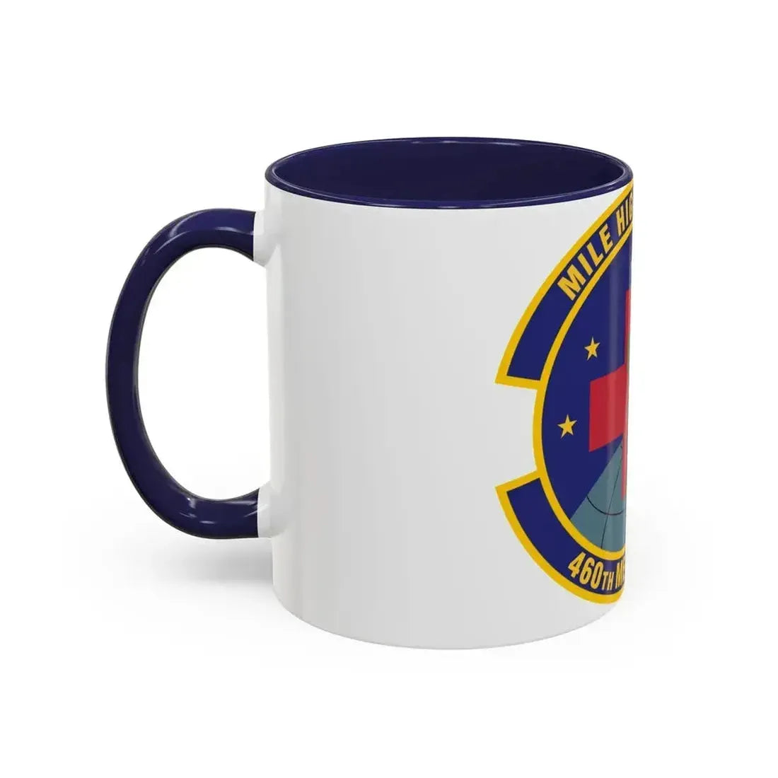 460th Medical Squadron (U.S. Air Force) Accent Coffee Mug - Go Mug Yourself