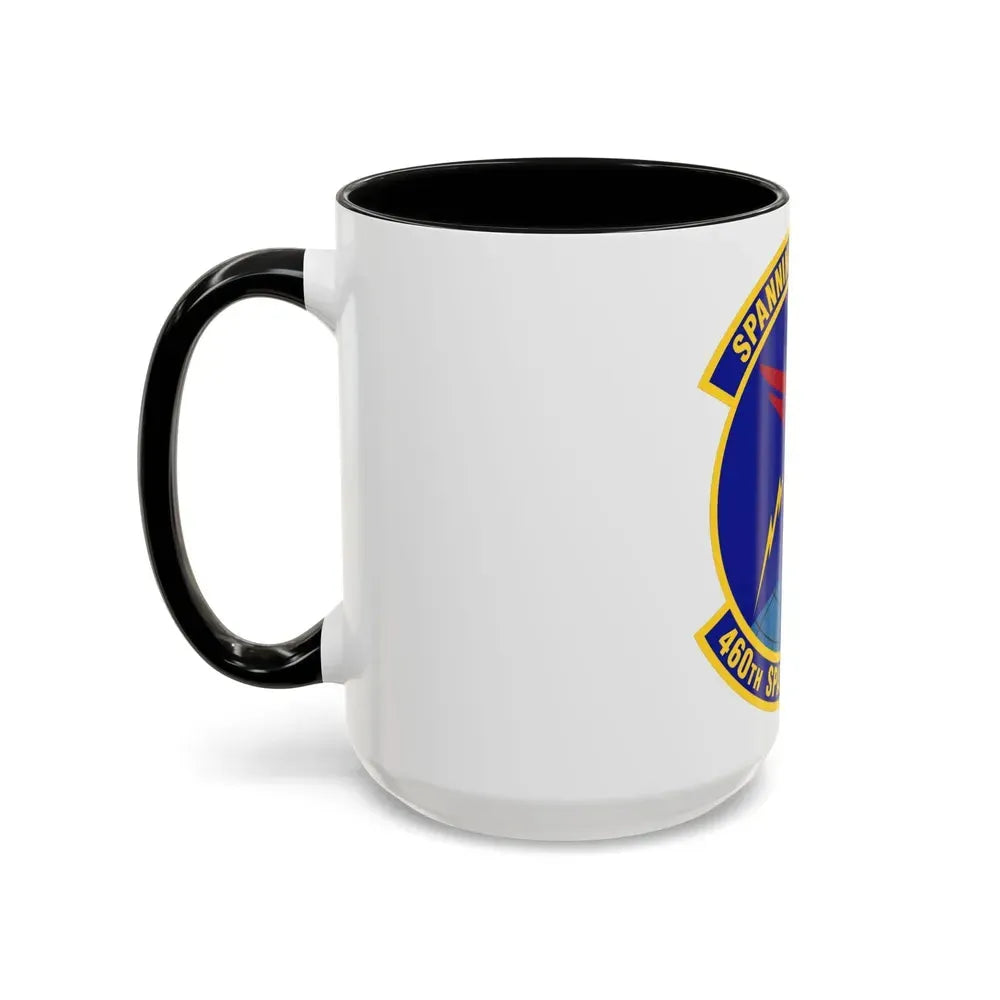 460th Space Communications Squadron (U.S. Air Force) Accent Coffee Mug - Go Mug Yourself