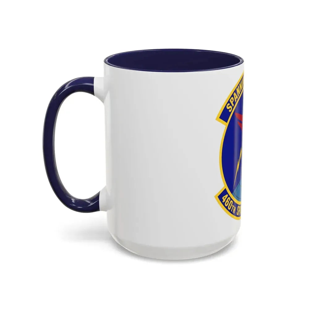 460th Space Communications Squadron (U.S. Air Force) Accent Coffee Mug - Go Mug Yourself