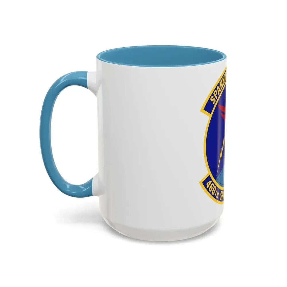 460th Space Communications Squadron (U.S. Air Force) Accent Coffee Mug - Go Mug Yourself