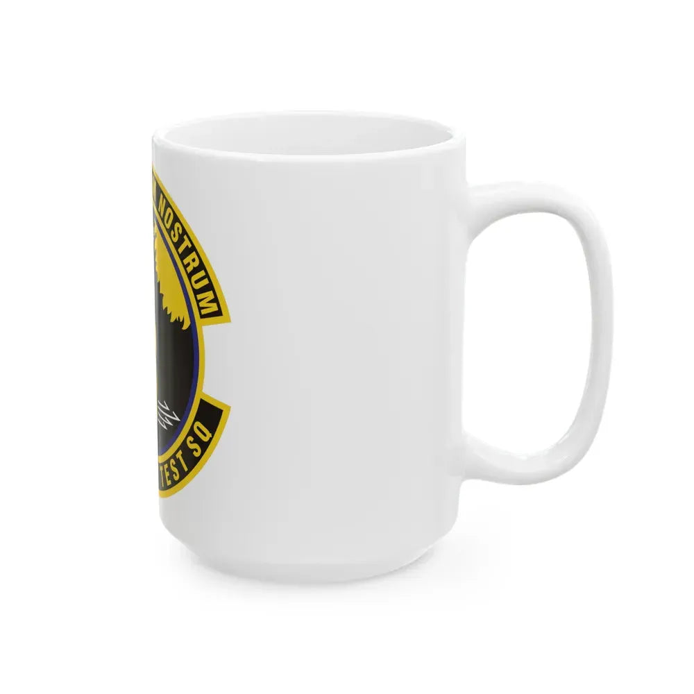 461st Flight Test Squadron (U.S. Air Force) White Coffee Mug - Go Mug Yourself