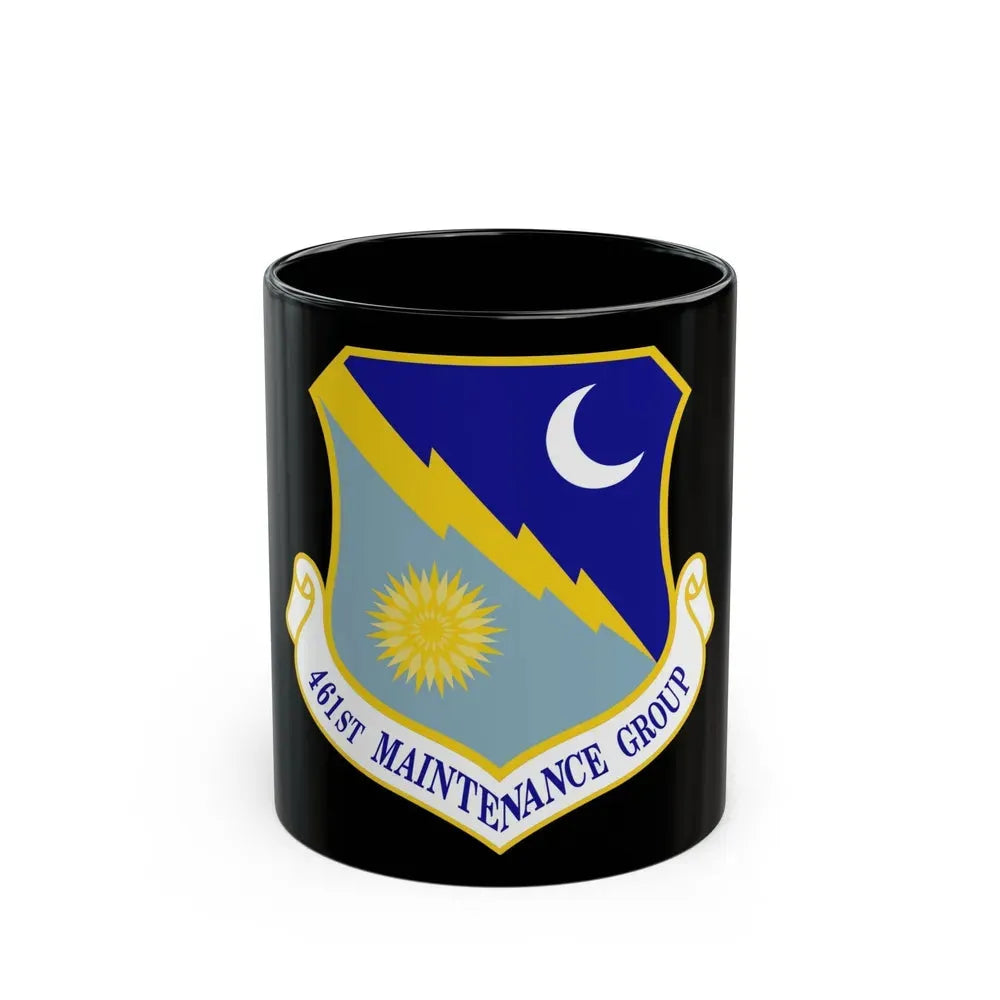 461st Maintenance Group (U.S. Air Force) Black Coffee Mug 11oz - Go Mug Yourself