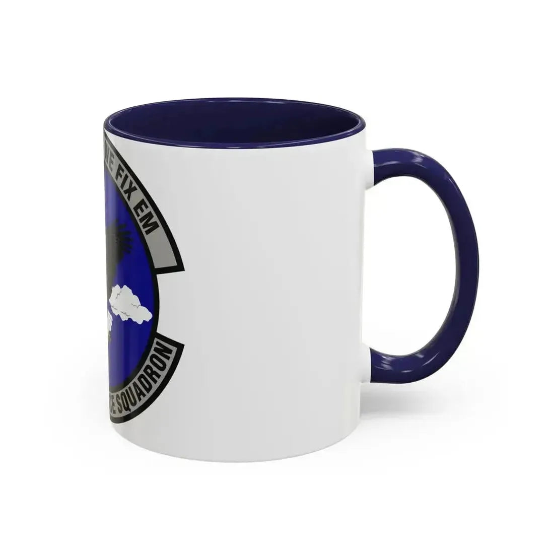 461st Maintenance Squadron (U.S. Air Force) Accent Coffee Mug - Go Mug Yourself