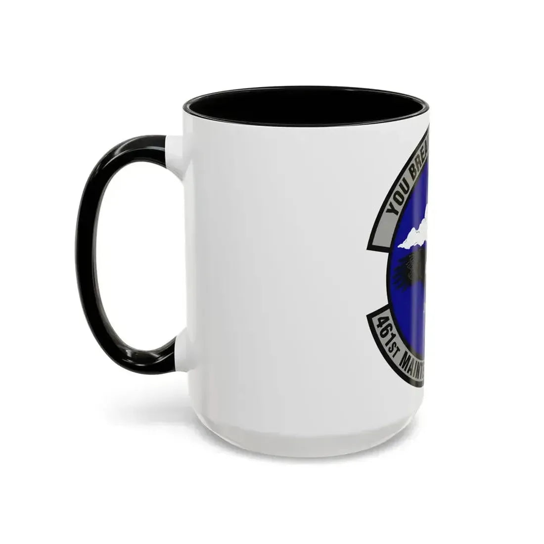 461st Maintenance Squadron (U.S. Air Force) Accent Coffee Mug - Go Mug Yourself