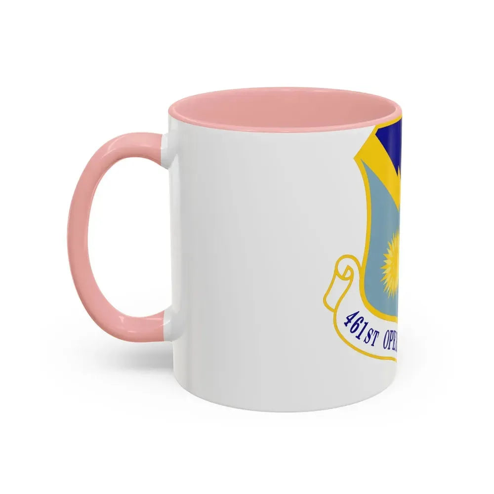 461st Operations Group (U.S. Air Force) Accent Coffee Mug - Go Mug Yourself